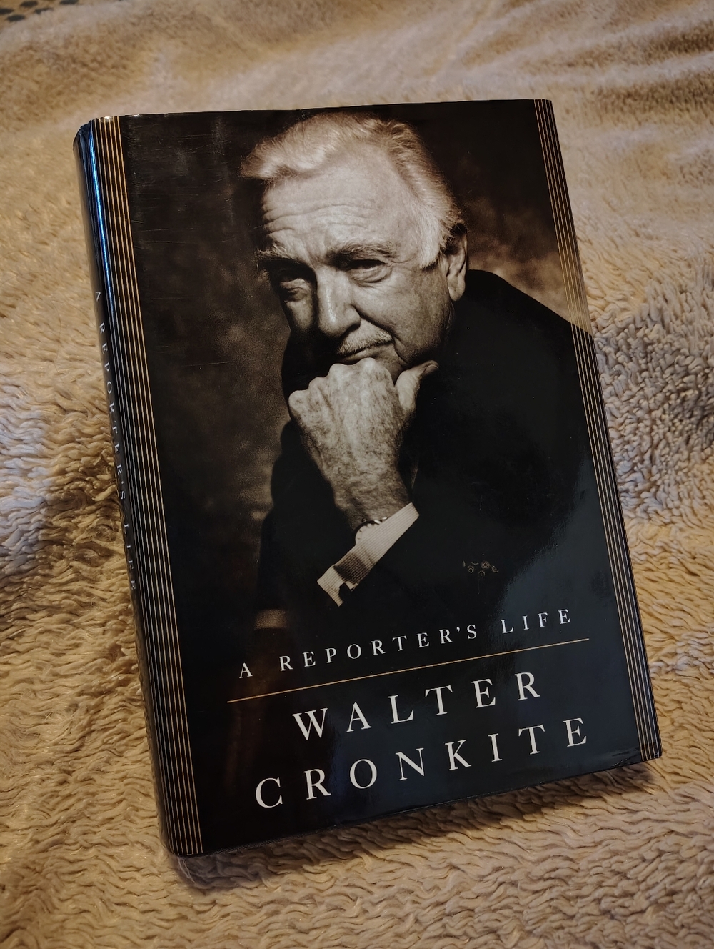 A Reporter's Life Walter Cronkite 1996 Hardcover Biography First Edition Memoir